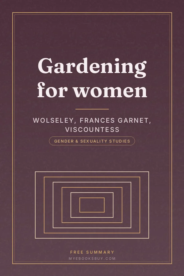 Cover of Gardening for women