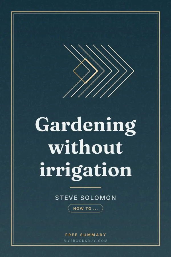 Cover of Gardening without irrigation
