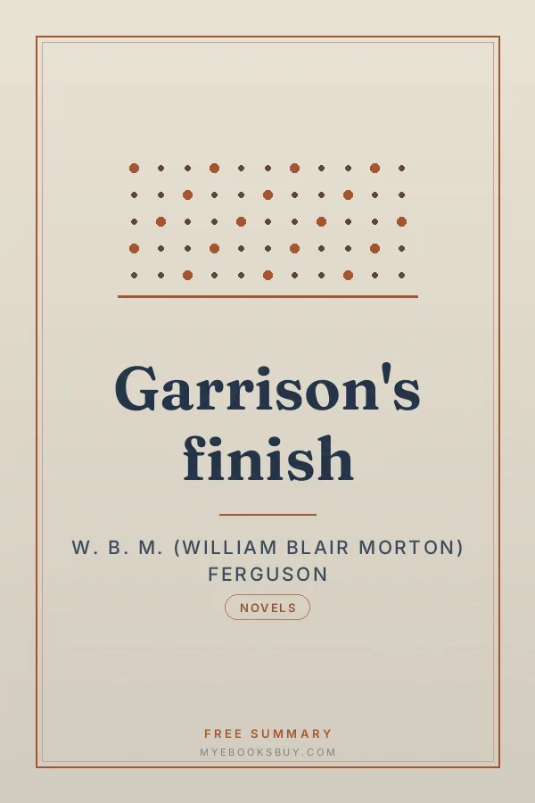 Cover of Garrison's finish