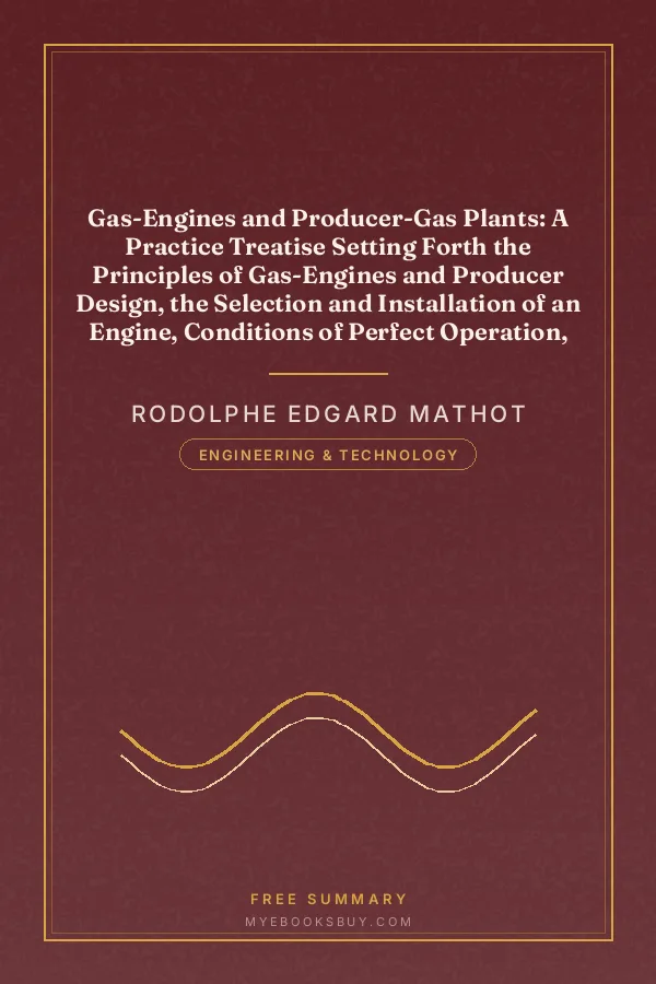 Cover of Gas-Engines and Producer-Gas Plants: A Practice Treatise Setting Forth the Principles of Gas-Engines and Producer Design, the Selection and Installation of an Engine, Conditions of Perfect Operation, Producer-Gas Engines and Their Possibilities, the Care of Gas-Engines and Producer-Gas Plants, with a Chapter on Volatile Hydrocarbon and Oil Engines