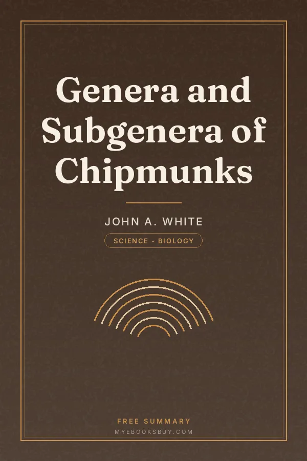 Cover of Genera and Subgenera of Chipmunks