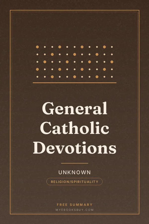 Cover of General Catholic Devotions
