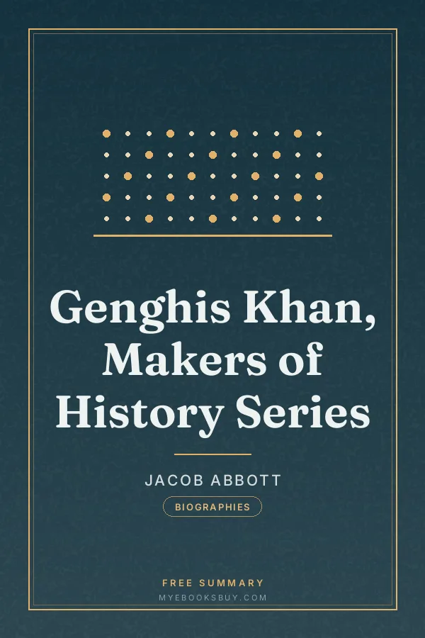 Cover of Genghis Khan, Makers of History Series