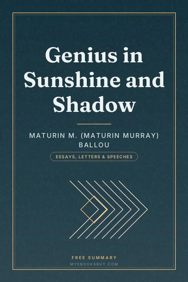 Cover of Genius in Sunshine and Shadow
