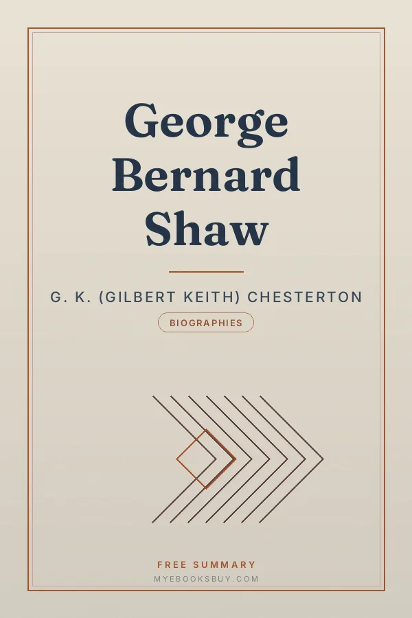 Cover of George Bernard Shaw