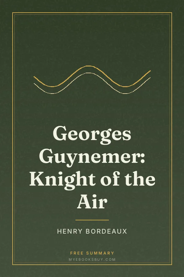Cover of Georges Guynemer: Knight of the Air