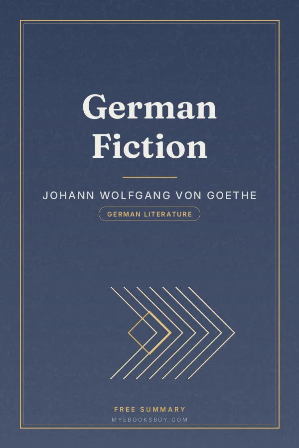 Cover of German Fiction