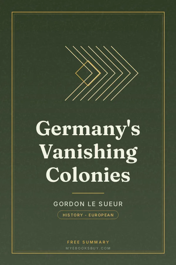 Cover of Germany's Vanishing Colonies