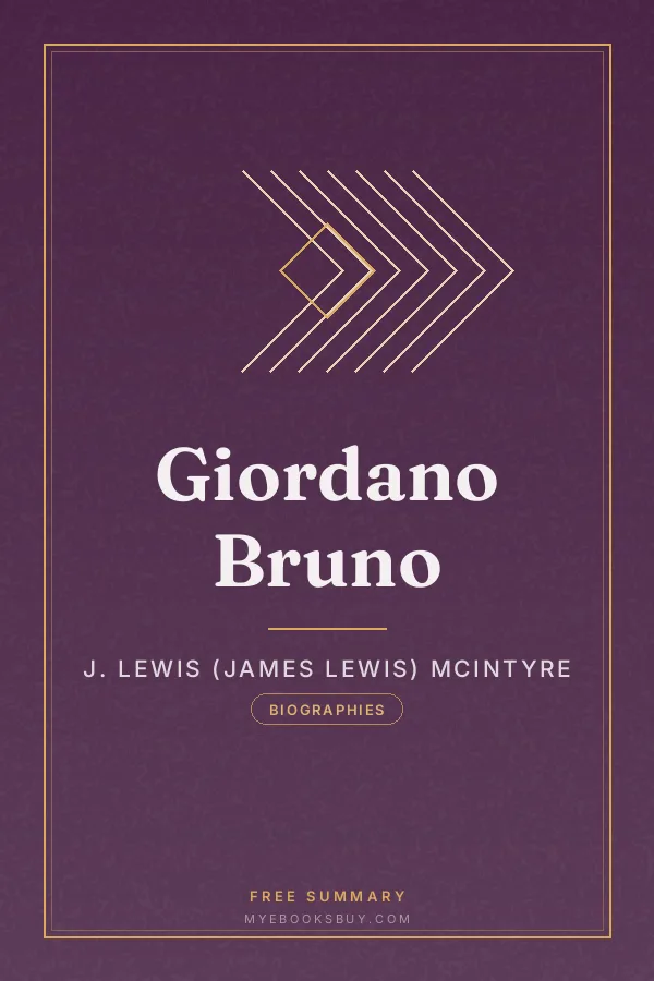 Cover of Giordano Bruno