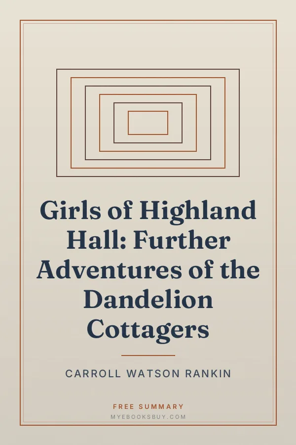 Cover of Girls of Highland Hall: Further Adventures of the Dandelion Cottagers