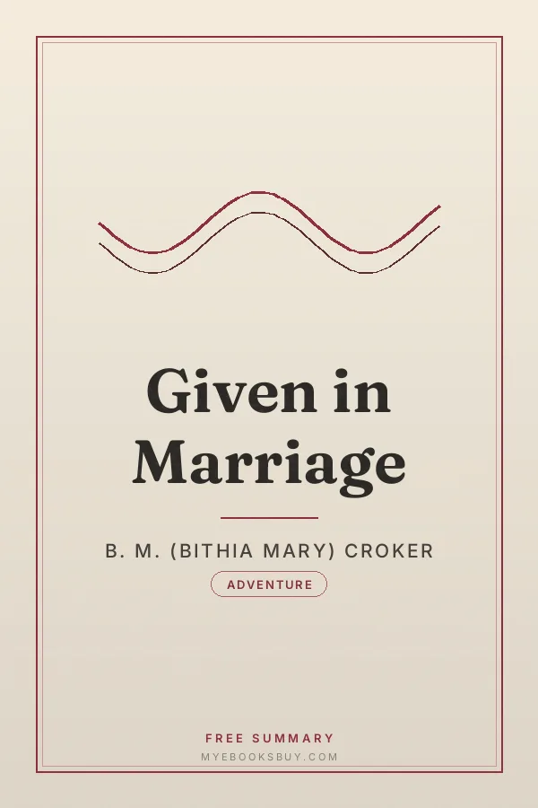 Cover of Given in Marriage