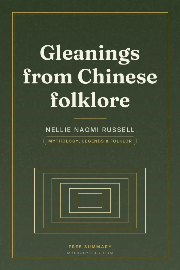 Cover of Gleanings from Chinese folklore