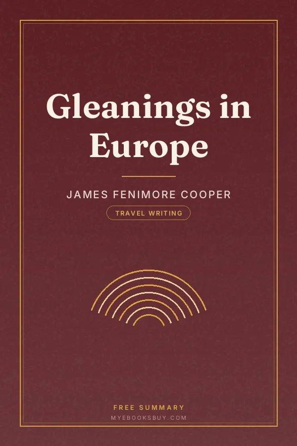 Cover of Gleanings in Europe