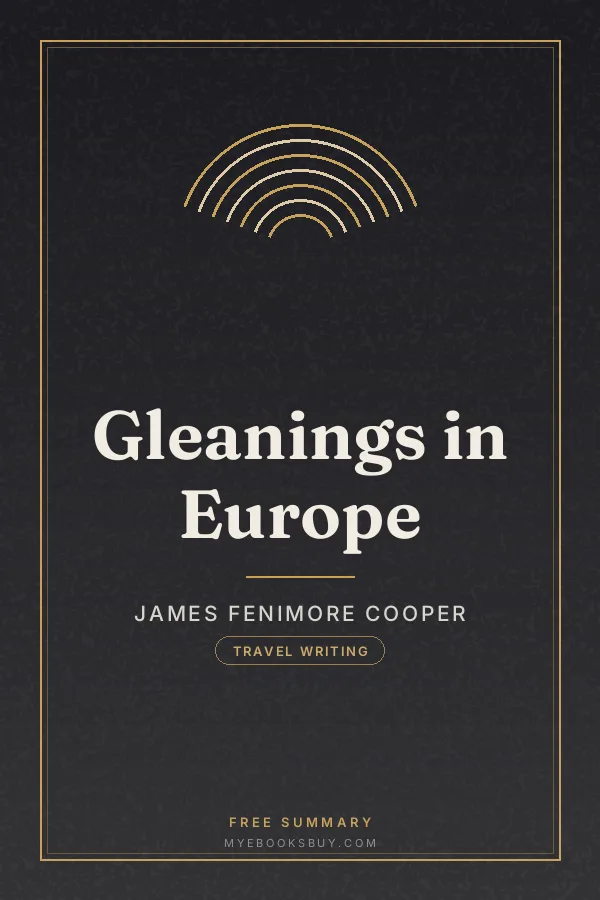 Cover of Gleanings in Europe