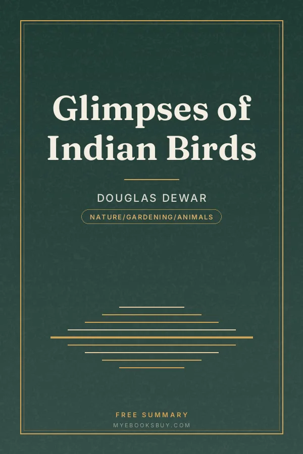 Cover of Glimpses of Indian Birds