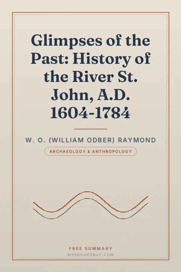 Cover of Glimpses of the Past: History of the River St. John, A.D. 1604-1784