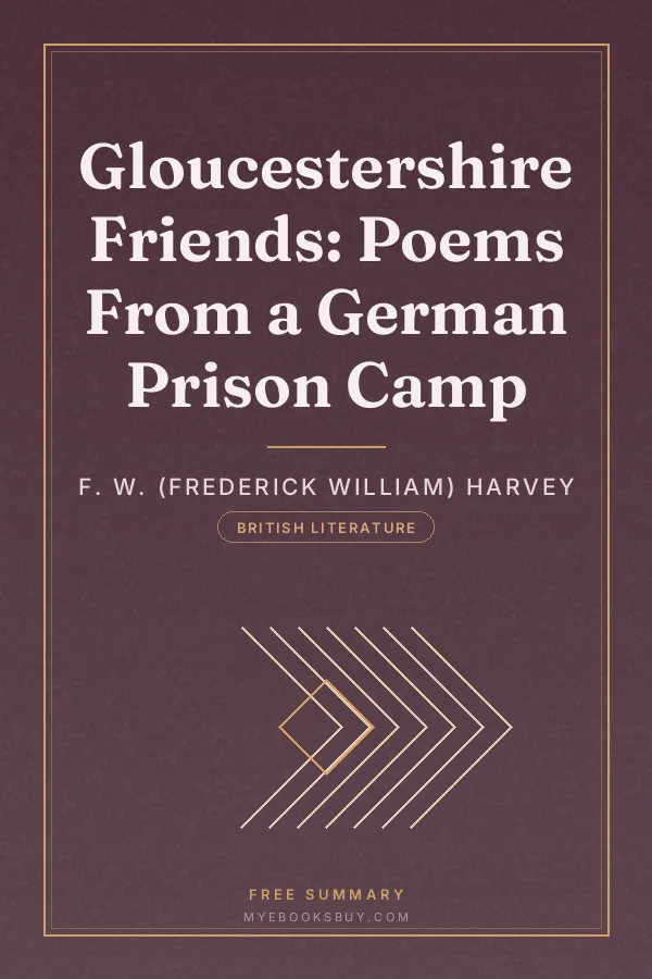 Cover of Gloucestershire Friends: Poems From a German Prison Camp