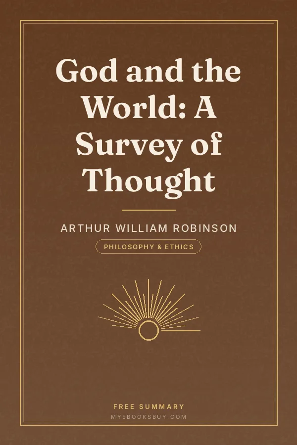 Cover of God and the World: A Survey of Thought