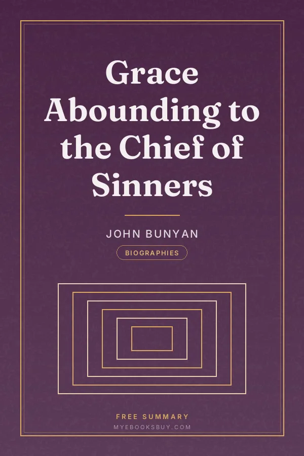 Cover of Grace Abounding to the Chief of Sinners