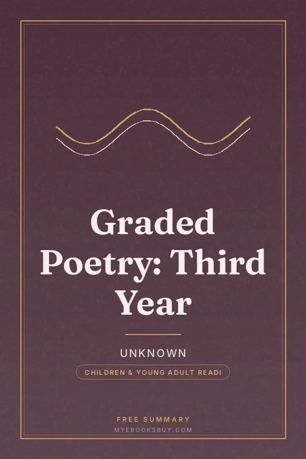 Cover of Graded Poetry: Third Year