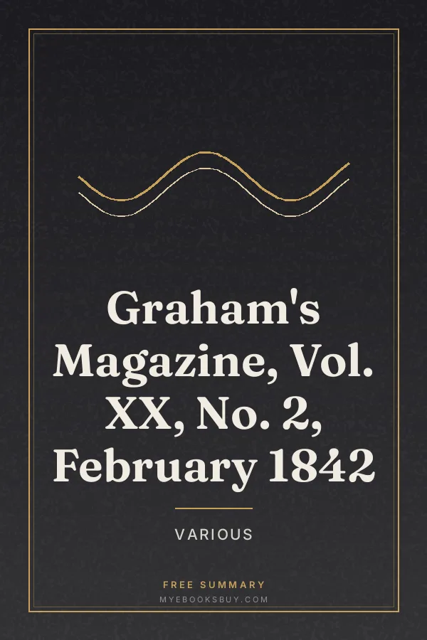 Cover of Graham's Magazine, Vol. XX, No. 2, February 1842