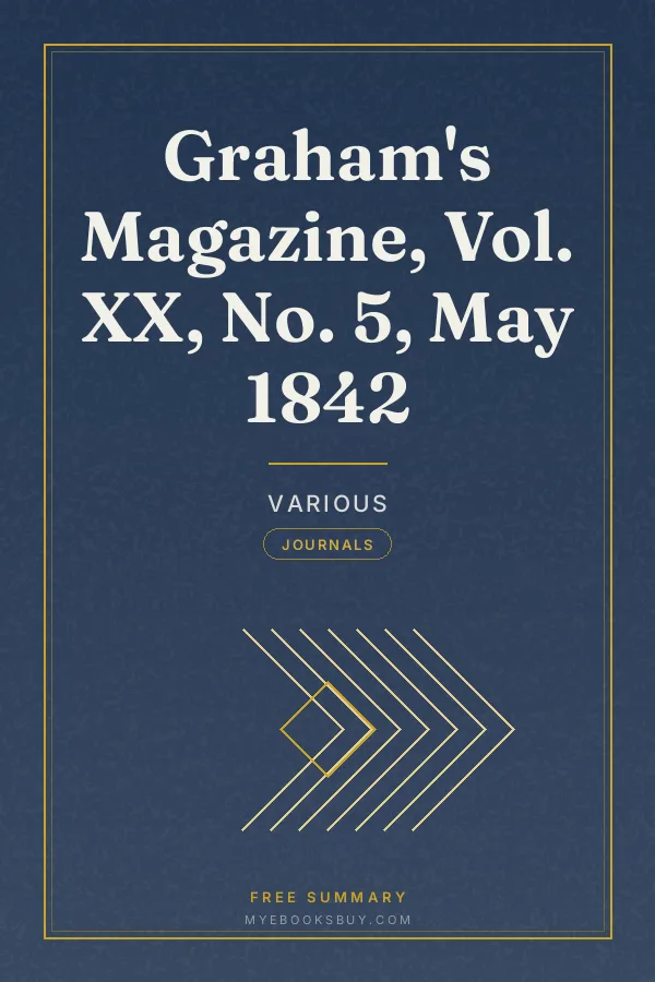 Cover of Graham's Magazine, Vol. XX, No. 5, May 1842