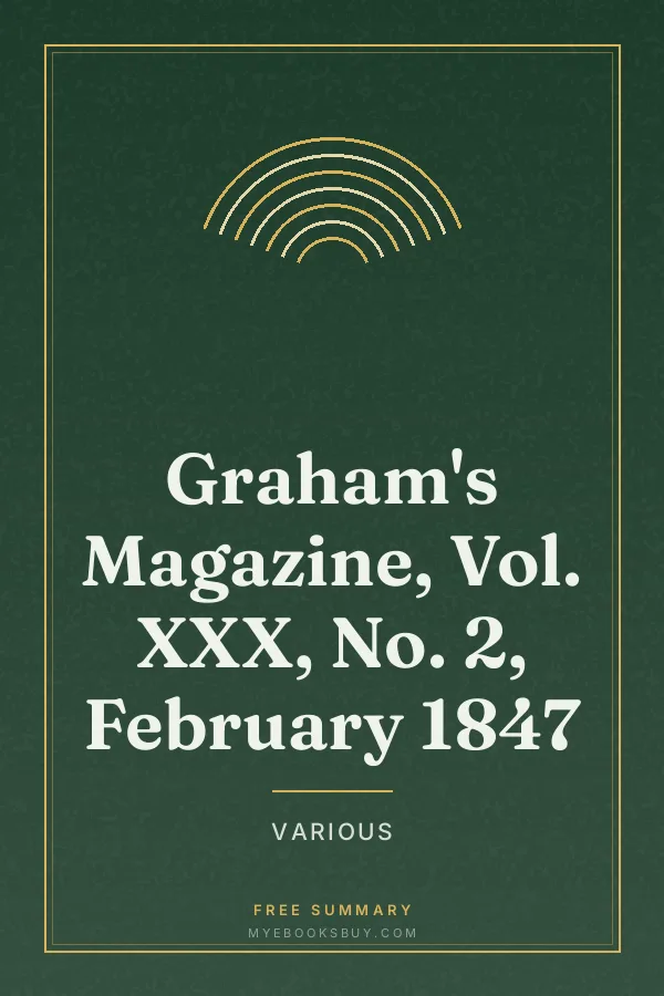 Cover of Graham's Magazine, Vol. XXX, No. 2, February 1847