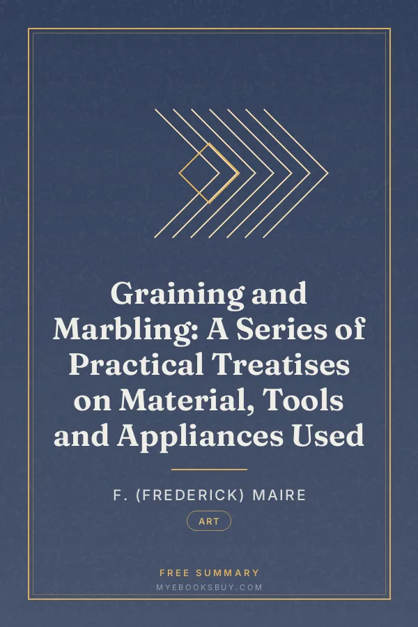 Cover of Graining and Marbling: A Series of Practical Treatises on Material, Tools and Appliances Used