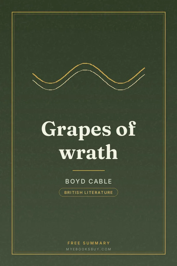 Cover of Grapes of wrath