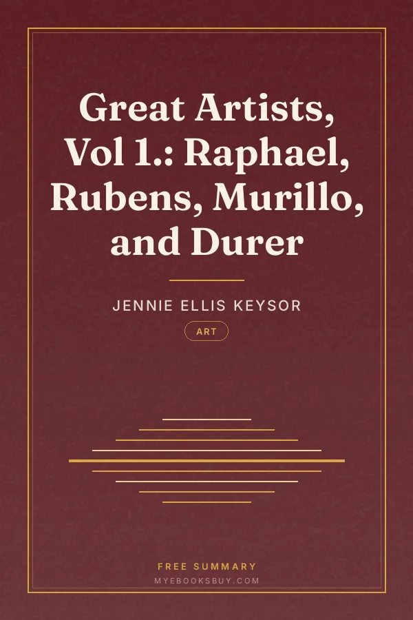 Cover of Great Artists, Vol 1.: Raphael, Rubens, Murillo, and Durer