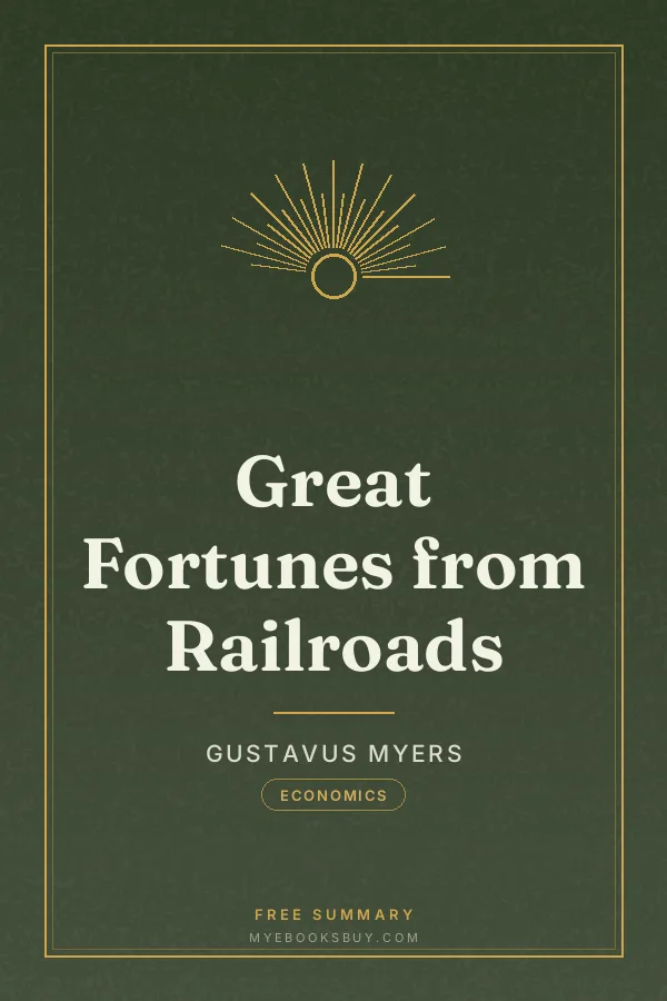 Cover of Great Fortunes from Railroads