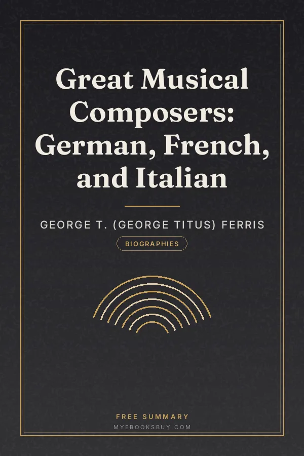 Cover of Great Musical Composers: German, French, and Italian