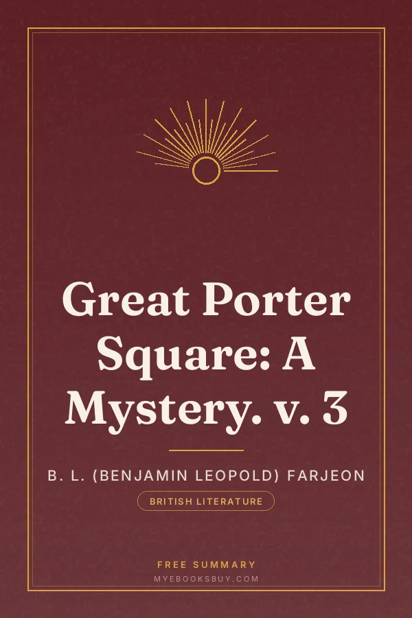 Cover of Great Porter Square: A Mystery. v. 3