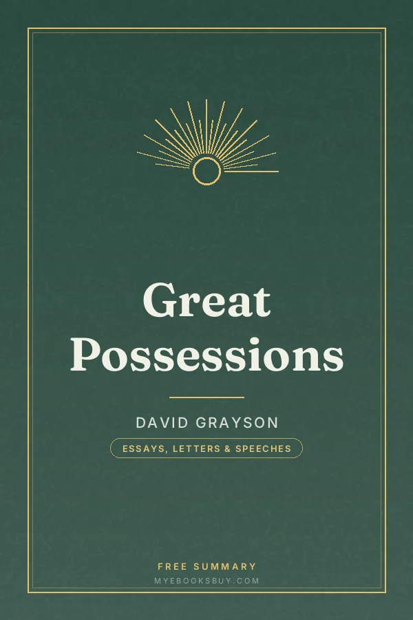 Cover of Great Possessions
