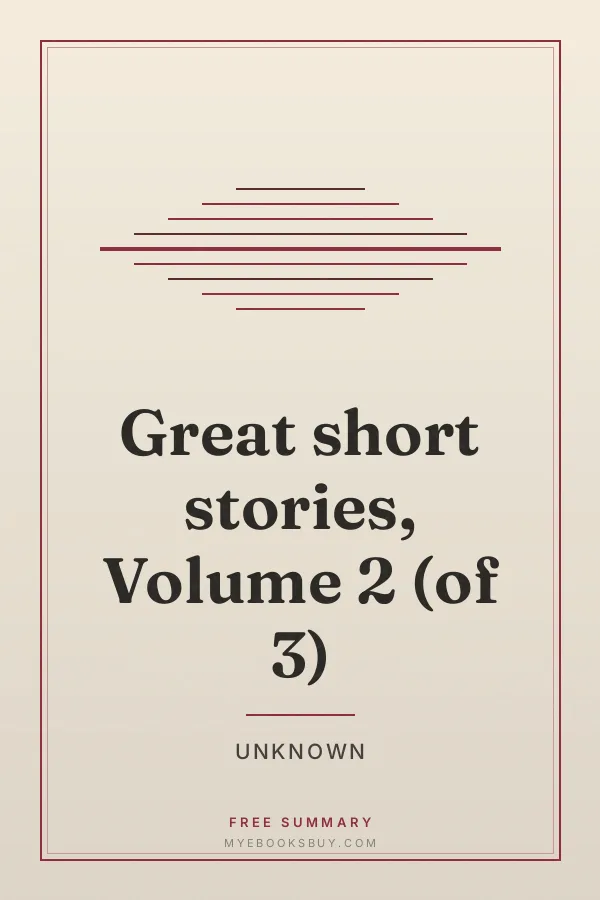 Cover of Great short stories, Volume 2 (of 3)