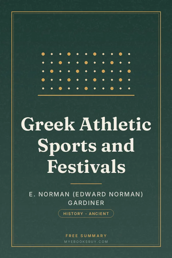 Cover of Greek Athletic Sports and Festivals