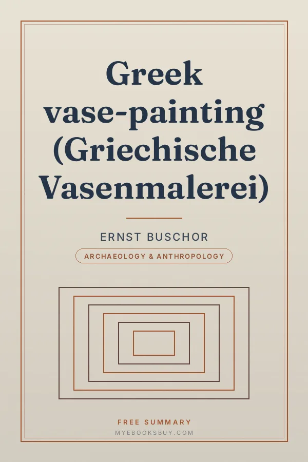 Cover of Greek vase-painting (Griechische Vasenmalerei)