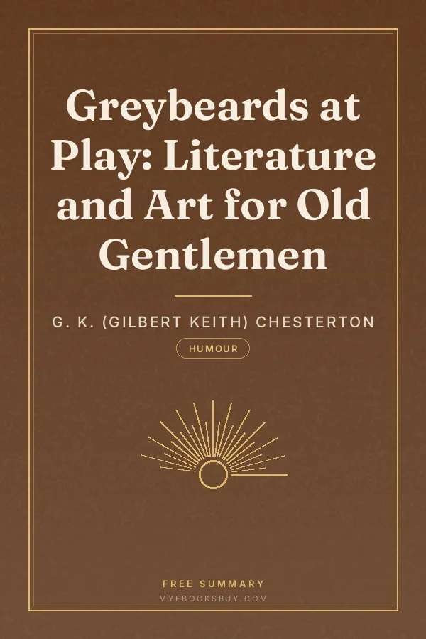 Cover of Greybeards at Play: Literature and Art for Old Gentlemen