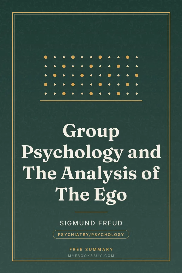Cover of Group Psychology and The Analysis of The Ego