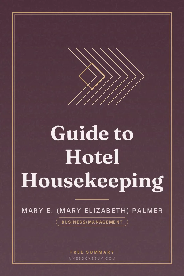 Cover of Guide to Hotel Housekeeping