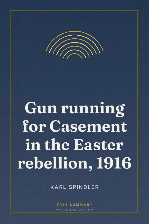 Cover of Gun running for Casement in the Easter rebellion, 1916