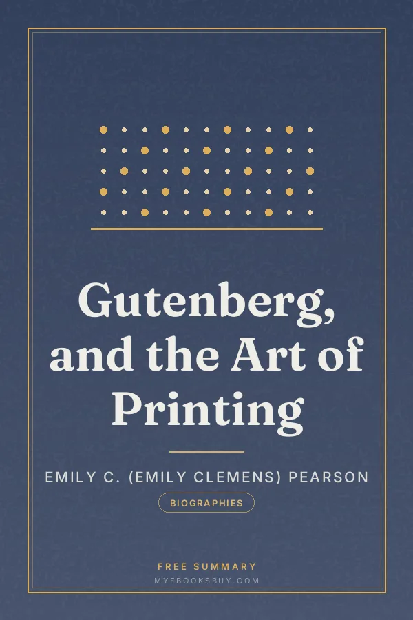 Cover of Gutenberg, and the Art of Printing