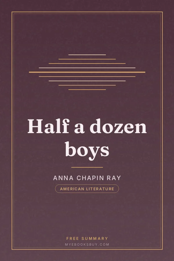 Cover of Half a dozen boys