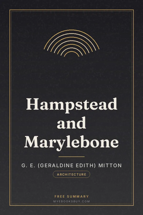 Cover of Hampstead and Marylebone