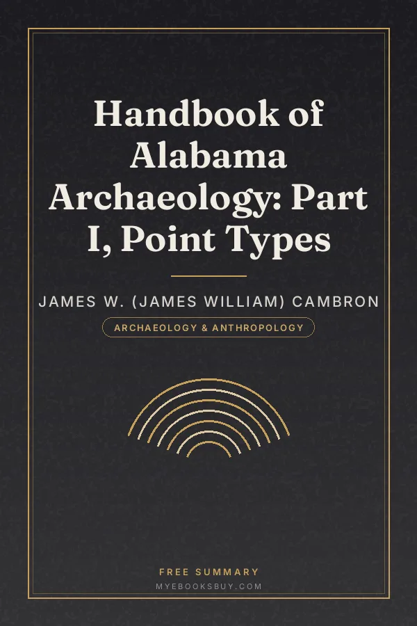 Cover of Handbook of Alabama Archaeology: Part I, Point Types