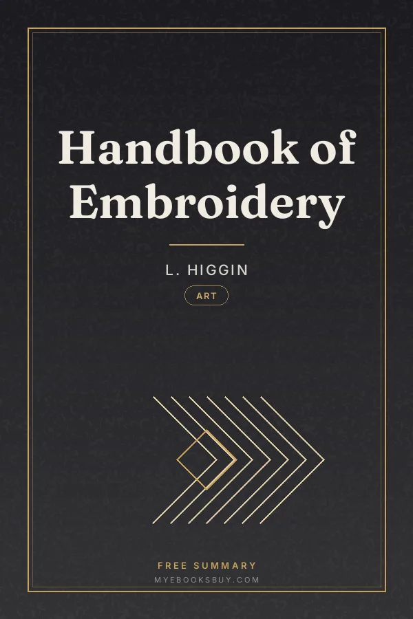 Cover of Handbook of Embroidery