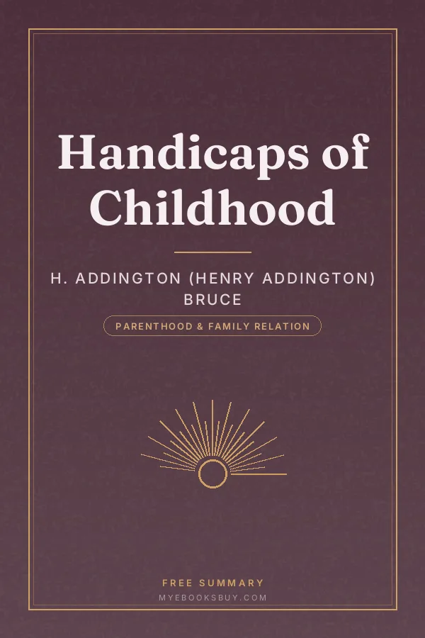 Cover of Handicaps of Childhood