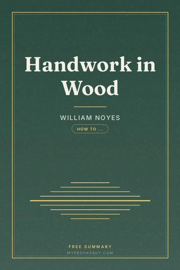 Cover of Handwork in Wood