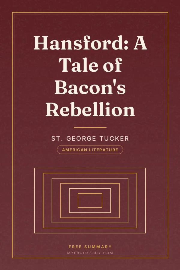 Cover of Hansford: A Tale of Bacon's Rebellion