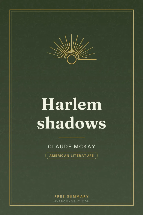 Cover of Harlem shadows